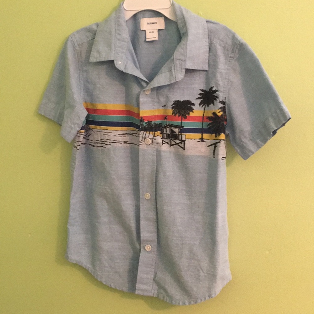 Boys Beach Shirt